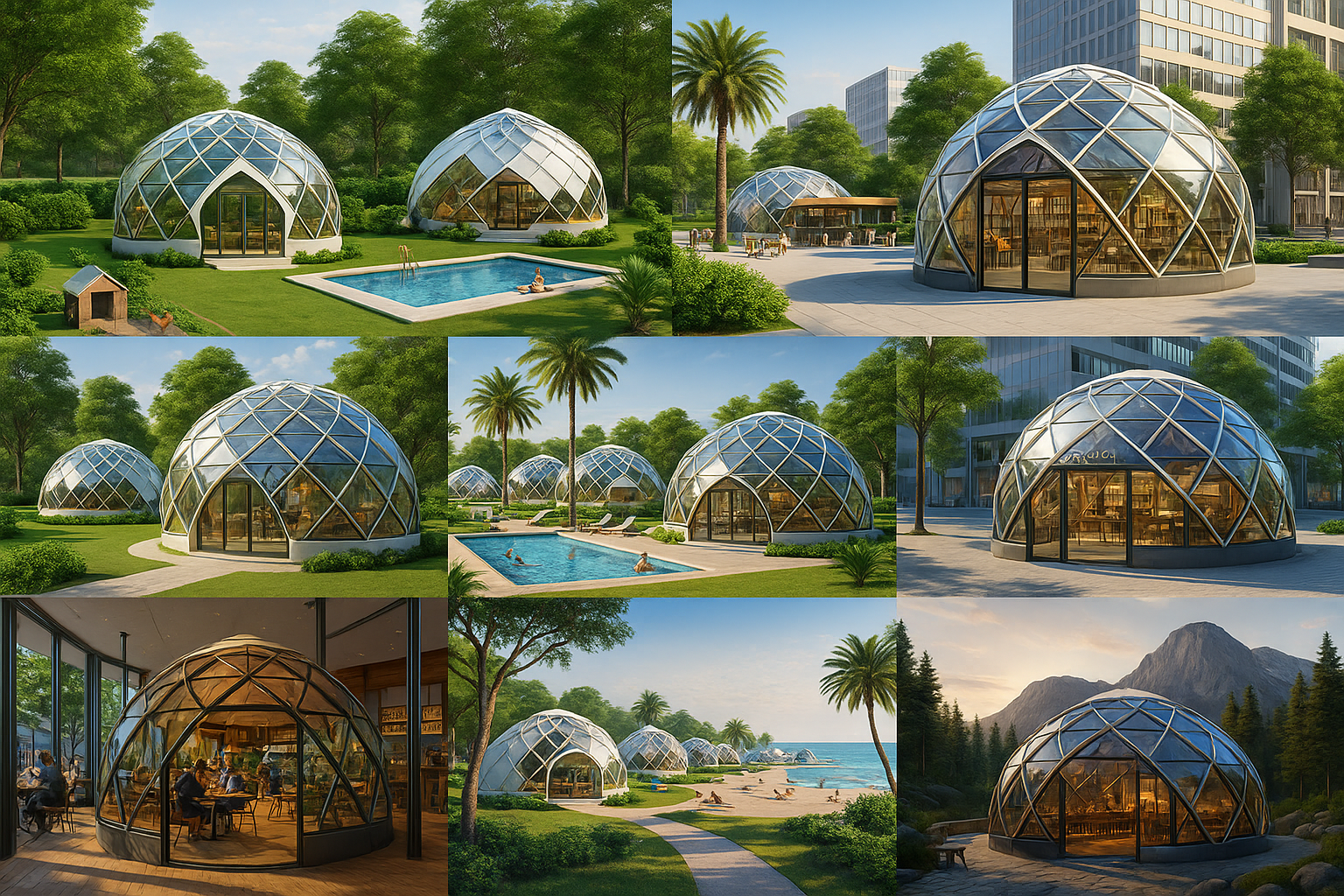Asvikon Dome Different Projects